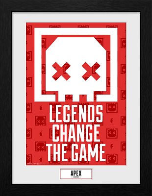 Apex Legends Collector Print Poster im Rahmen Legends Change The Game