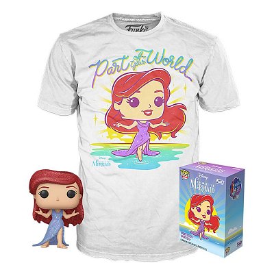 Arielle die Meerjungfrau POP! & Tee Vinyl Figur & T-Shirt Set Arielle heo Exclusive