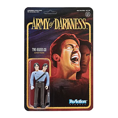 Army of Darkness ReAction Actionfigur Two-Headed Ash 10 cm