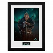 Assassins Creed Valhalla Collector Print Poster im Rahmen Eivor