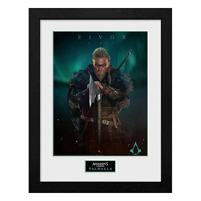 Assassins Creed Valhalla Collector Print Poster im Rahmen Eivor