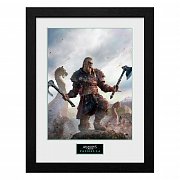 Assassins Creed Valhalla Collector Print Poster im Rahmen Gold Edition