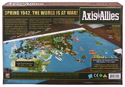 Avalon Hill Brettspiel Axis & Allies 1942 englisch - Stark beschädigte Verpackung
