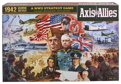 Avalon Hill Brettspiel Axis & Allies 1942 englisch - Stark beschädigte Verpackung