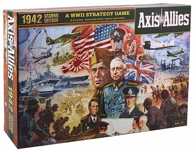 Avalon Hill Brettspiel Axis & Allies 1942 englisch - Stark beschädigte Verpackung