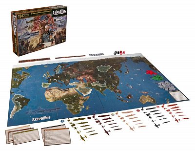 Avalon Hill Brettspiel Axis & Allies 1942 englisch - Stark beschädigte Verpackung