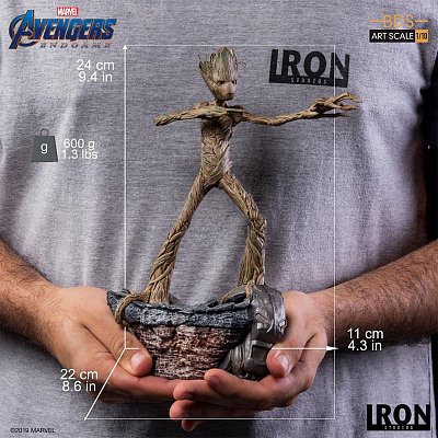 Avengers: Endgame BDS Art Scale Statue 1/10 Groot 24 cm