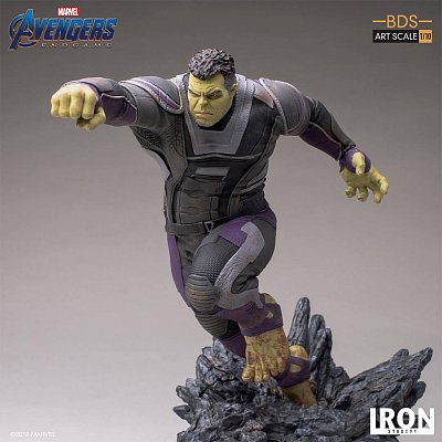 Avengers: Endgame BDS Art Scale Statue 1/10 Hulk 22 cm --- BESCHAEDIGTE VERPACKUNG