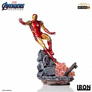 Avengers Endgame BDS Art Scale Statue 1/10 Iron Man Mark LXXXV 29 cm --- BESCHAEDIGTE VERPACKUNG