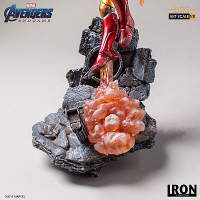 Avengers Endgame BDS Art Scale Statue 1/10 Iron Man Mark LXXXV 29 cm --- BESCHAEDIGTE VERPACKUNG