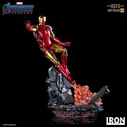 Avengers Endgame BDS Art Scale Statue 1/10 Iron Man Mark LXXXV 29 cm --- BESCHAEDIGTE VERPACKUNG