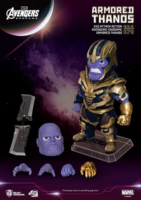 Avengers: Endgame Egg Attack Actionfigur Armored Thanos 23 cm --- BESCHAEDIGTE VERPACKUNG