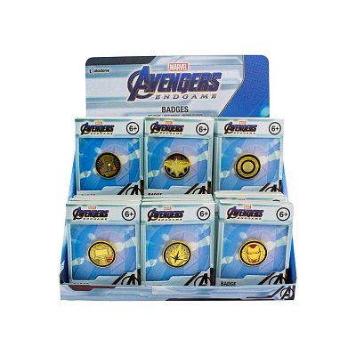 Avengers: Endgame Metall Ansteck-Button Display (18)