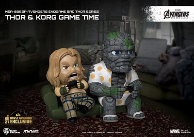 Avengers: Endgame Mini Egg Attack Figur Bro Thor & Korg Game Time heo EMEA Exclusive 8 cm