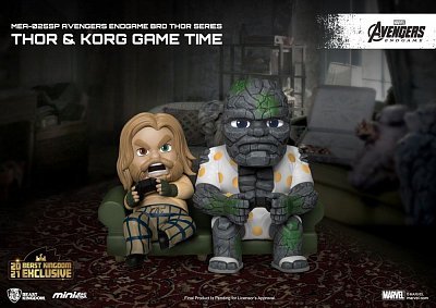 Avengers: Endgame Mini Egg Attack Figur Bro Thor & Korg Game Time heo EMEA Exclusive 8 cm