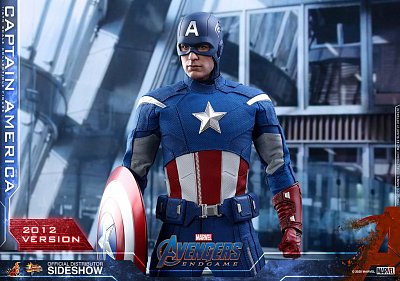 Avengers: Endgame Movie Masterpiece Actionfigur 1/6 Captain America (2012 Version) 30 cm