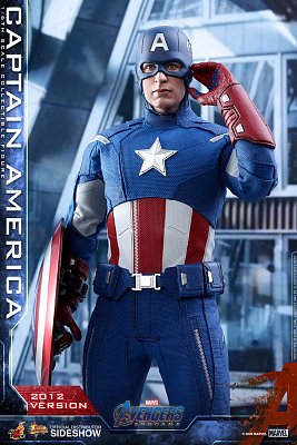 Avengers: Endgame Movie Masterpiece Actionfigur 1/6 Captain America (2012 Version) 30 cm