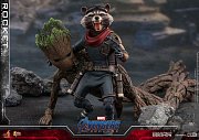 Avengers: Endgame Movie Masterpiece Actionfigur 1/6 Rocket 16 cm