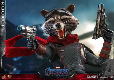 Avengers: Endgame Movie Masterpiece Actionfigur 1/6 Rocket 16 cm