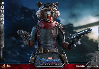 Avengers: Endgame Movie Masterpiece Actionfigur 1/6 Rocket 16 cm