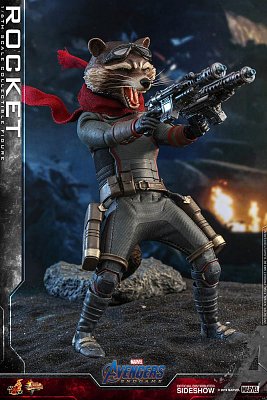 Avengers: Endgame Movie Masterpiece Actionfigur 1/6 Rocket 16 cm