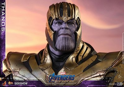 Avengers: Endgame Movie Masterpiece Actionfigur 1/6 Thanos 42 cm --- BESCHAEDIGTE VERPACKUNG