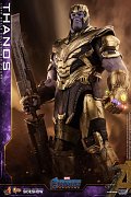 Avengers: Endgame Movie Masterpiece Actionfigur 1/6 Thanos 42 cm --- BESCHAEDIGTE VERPACKUNG