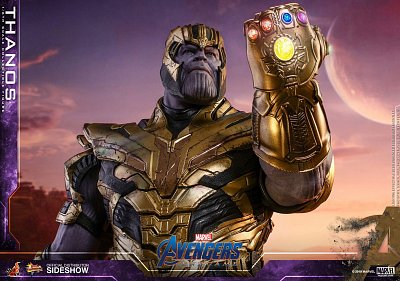 Avengers: Endgame Movie Masterpiece Actionfigur 1/6 Thanos 42 cm --- BESCHAEDIGTE VERPACKUNG