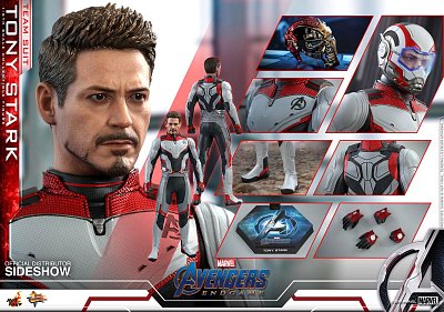 Avengers: Endgame Movie Masterpiece Actionfigur 1/6 Tony Stark (Team Suit) 30 cm