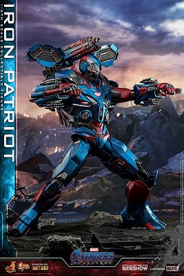 Avengers: Endgame Movie Masterpiece Series Diecast Actionfigur 1/6 Iron Patriot 32 cm