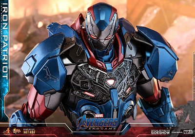 Avengers: Endgame Movie Masterpiece Series Diecast Actionfigur 1/6 Iron Patriot 32 cm