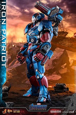 Avengers: Endgame Movie Masterpiece Series Diecast Actionfigur 1/6 Iron Patriot 32 cm