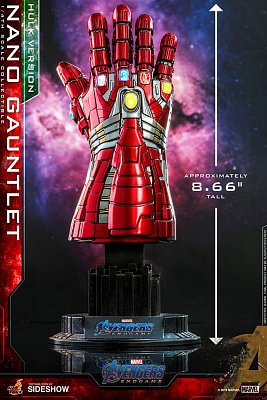Avengers: Endgame Replik 1/4 Nano Gauntlet (Hulk Version) 22 cm