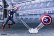 Avengers: Endgame S.H. Figuarts Actionfigur Captain America Cap VS. Cap Edition 15 cm