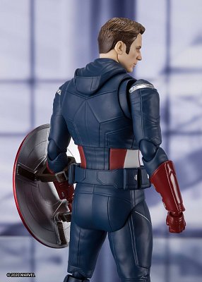 Avengers: Endgame S.H. Figuarts Actionfigur Captain America Cap VS. Cap Edition 15 cm