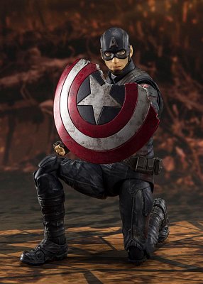 Avengers: Endgame S.H. Figuarts Actionfigur Captain America (Final Battle) 15 cm