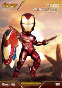 Avengers Infinity War Egg Attack Zubehör-Set Iron Man MK50 Nano Weapon Set