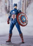 Avengers S.H. Figuarts Actionfigur Captain America (Avengers Assemble Edition) 15 cm