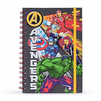 Avengers Wiro Notizbuch A5 Burst Umkarton (10)
