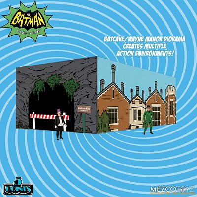 Batman Classic TV Series 5 Points Actionfiguren Deluxe Box Set Batman (1966) 9 cm