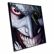 Batman Crystal Clear Picture Wanddekoration The Joker 32 x 32 cm