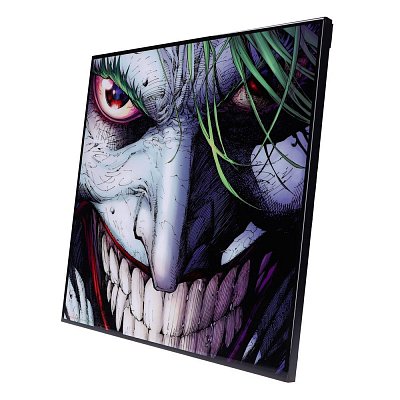 Batman Crystal Clear Picture Wanddekoration The Joker 32 x 32 cm