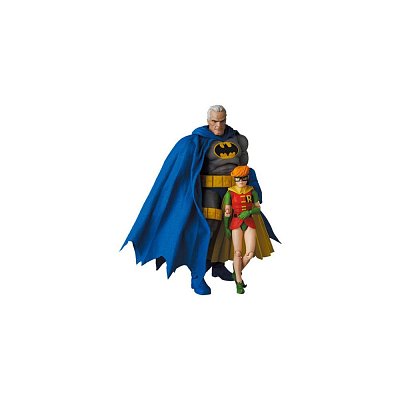 Batman - Die Rückkehr des Dunklen Ritters MAF EX Actionfiguren Batman Blue Version & Robin 11- 16 cm