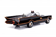 Batman Diecast Modell 1/18 1966 Batmobil mit Leuchtfunktionen und Figuren