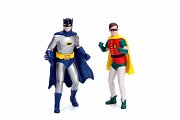 Batman Diecast Modell 1/18 1966 Batmobil mit Leuchtfunktionen und Figuren