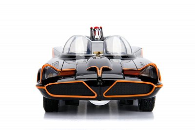 Batman Diecast Modell 1/18 1966 Batmobil mit Leuchtfunktionen und Figuren
