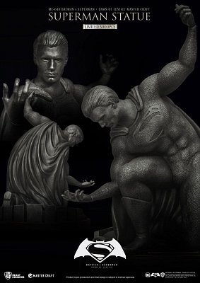 Batman v Superman Dawn Of Justice Master Craft Statue Superman 40 cm - Beschädigte Verpackung