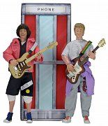 Bill & Ted´s verrückte Reise durch die Zeit Actionfiguren Doppelpack Bill & Ted 20 cm --- BESCHAEDIG