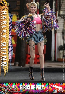 Birds of Prey Movie Masterpiece Actionfigur 1/6 Harley Quinn (Caution Tape Jacket Version) 29 cm