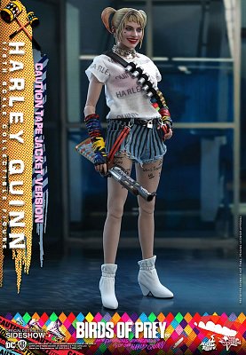 Birds of Prey Movie Masterpiece Actionfigur 1/6 Harley Quinn (Caution Tape Jacket Version) 29 cm